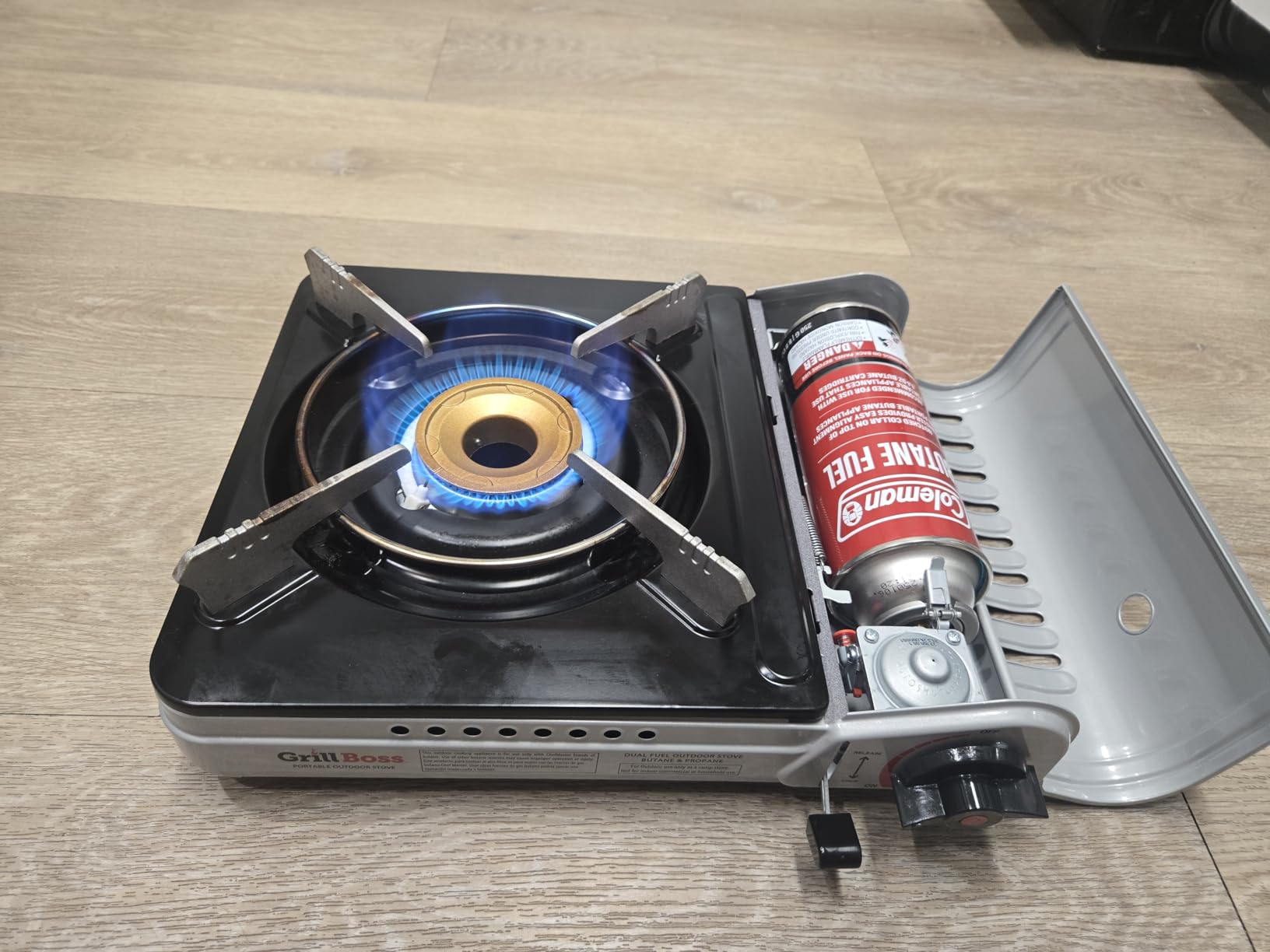 Grill Boss Dual Fuel cooking