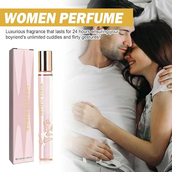Pheromones Perfume Natural Attraction 15ml,Pheromone Perfume For Women,Long Lasting Roll-On Perfumes for Women (1PCS)