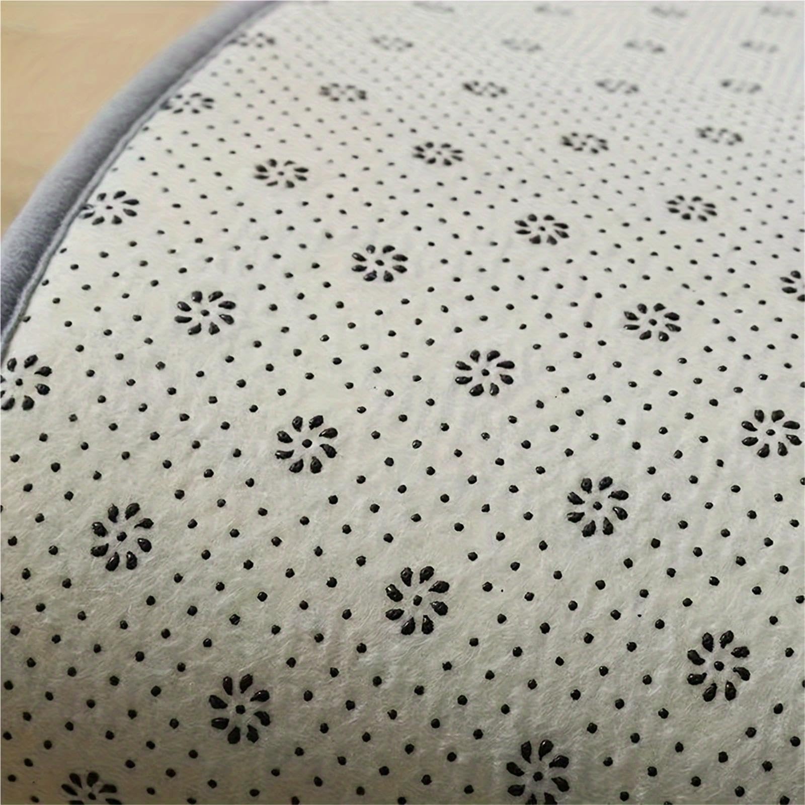 Tapis de Sol Doux et épais, antidérapant, idéal for Porte de Salle de Bain.(40x60cm)
