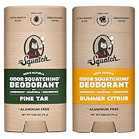 Vista 16 de Dr. Squatch Desodorante natural para hombres, sin aluminio, Coconut Castaway + Fresh Falls, 2.65 oz, 2
