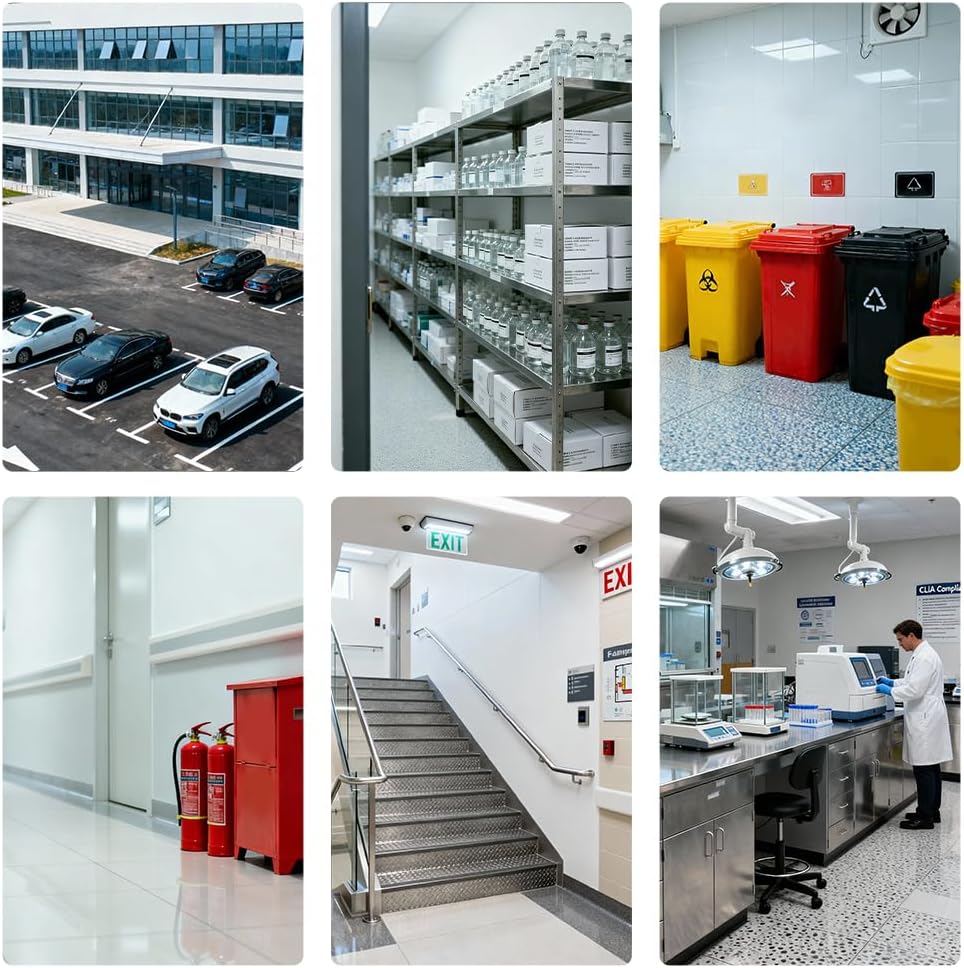 JWM Security Guard Patrol System for Hospital, RFID Patrol Wand with Flashlight & OLED Screen for Healthcare, Free Cloud Software