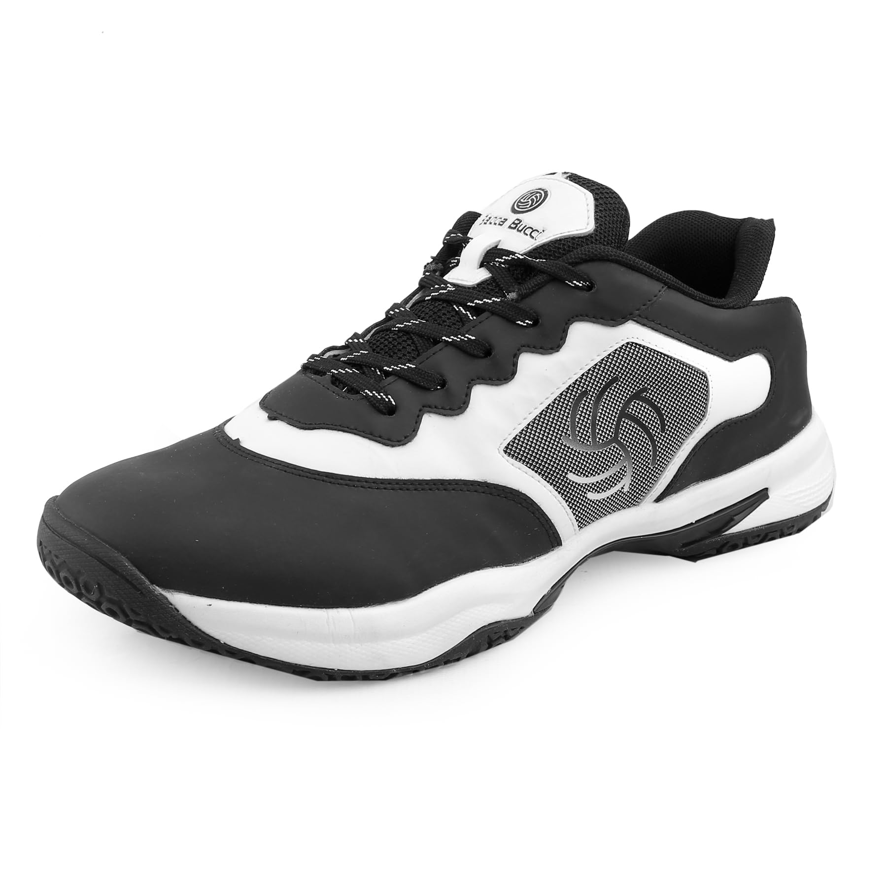 Bacca Bucci Men Elitestriker All Court Badminton Shoes With Memory Padded Insocks And Arch Support