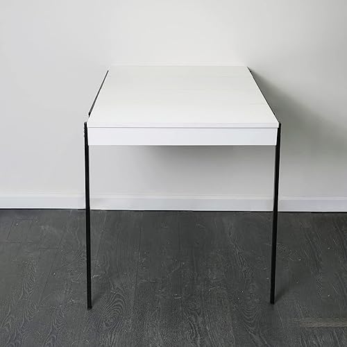 Miniatura 1 de Murphy Mesa plegable  Mesa de comedor montada en la pared  Escritorio y estante multifuncional  Estante de almacenamiento  Escritorio de espacio