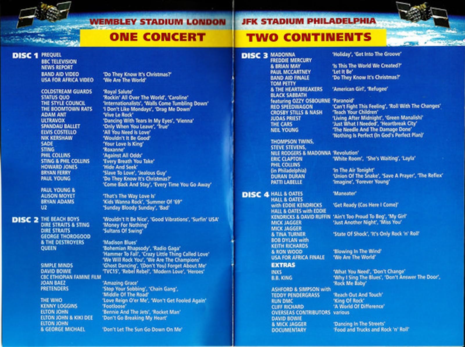 Live Aid Box-Set