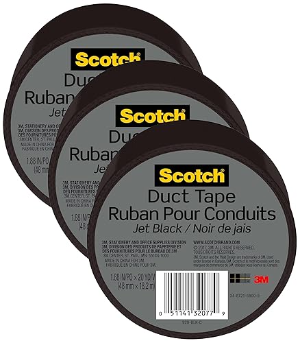 Miniatura 2 de Scotch Cinta americana, 4,8 cm x 18,3 m, púrpura violeta, 1 rollo (920-PPL-C)