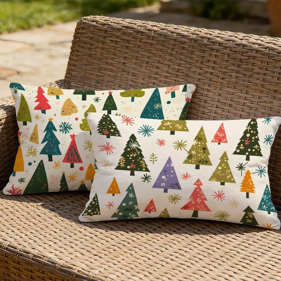 Housses de coussin de jardin aspect lin premium pour décoration extérieure raffinée