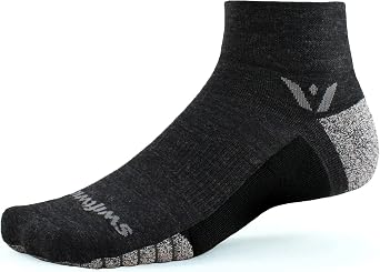 Swiftwick - FLITE XT TRAIL Quarter Crew Trail Running and Hiking Socks