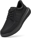 FitVille Wide Slip On Shoes for Men Lightweight Casual Dress Oxfords Shoes Business Walking Sneakers with Arch Support