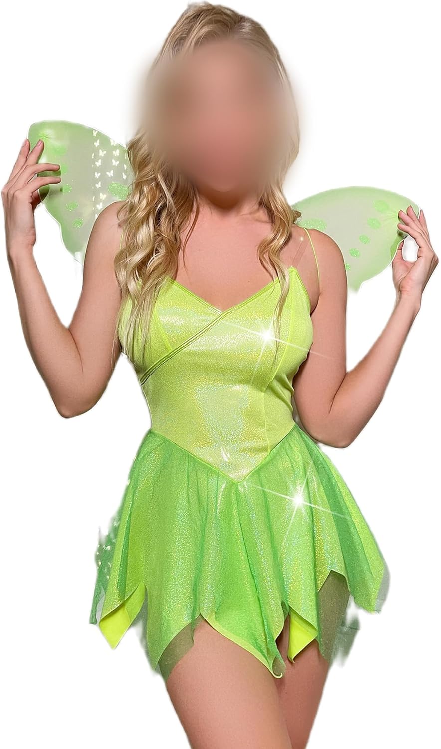 Tinkerbell Vestiti Halloween Gruppo Donne Con La Maschera, Ma Non