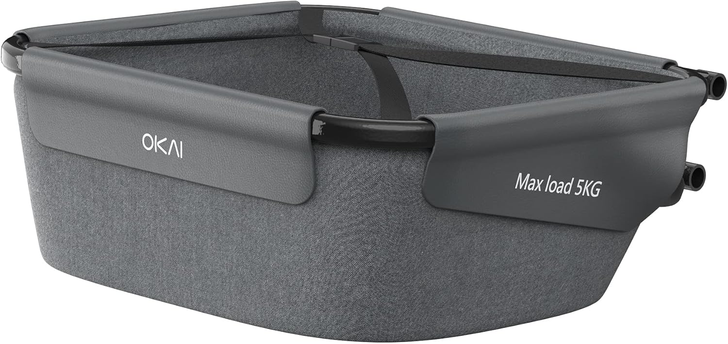 OKAI Electric Bike Front Basket Removable Bike Basket Easy