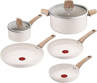 Tefal CERA BRIGHT ON 7tlg. Keramikset, Go Ceram Antihaftbeschichtung