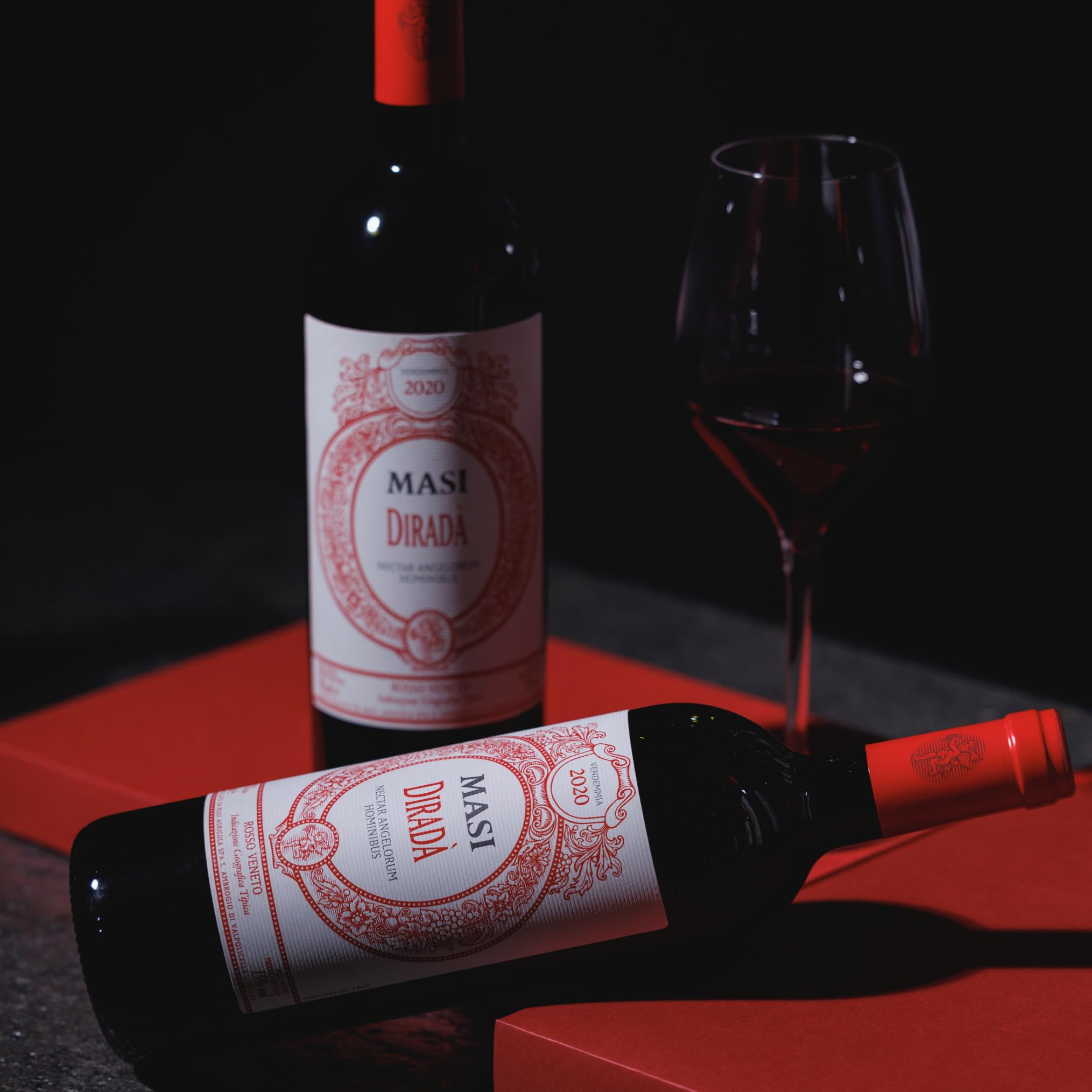 MASI "DIRADÀ ROSSO" 2023 | Vino Rosso Veneto IGT | 6x750 ml | Appassimento Expertise | Emballage de 6 bouteilles