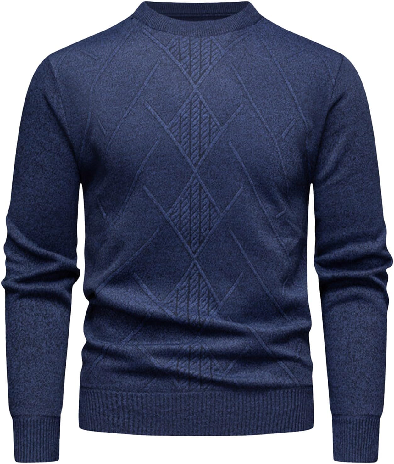 Mens Long Sleeve Tops UK Thermal Basic Crew Neck T-Shirt Tee Athletic Fit Golf Shirts Sports Athletic Going Out Tops for Men