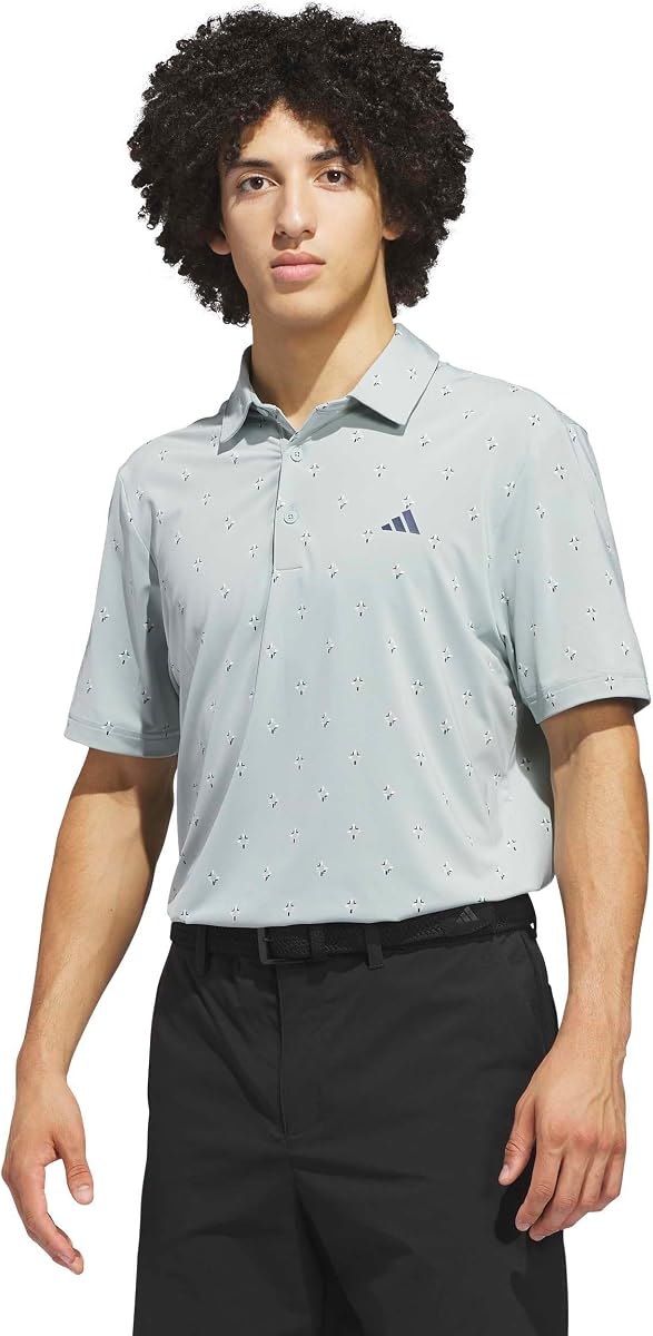 adidas Golf Ultimate365 Essence Print Climacool Polo Shirt