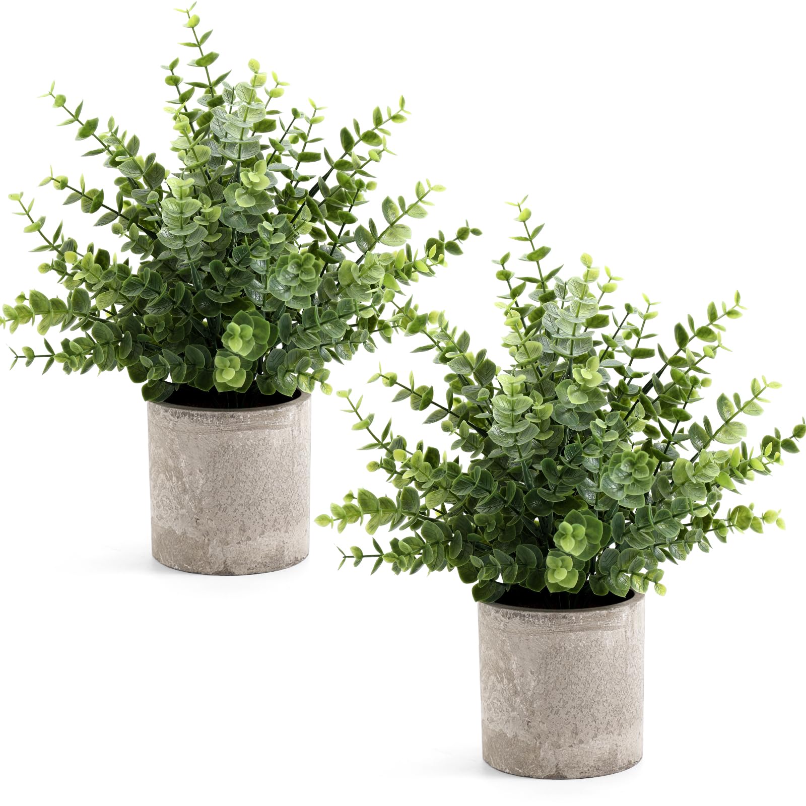 Coferset 2 Pack Small Fake Plants