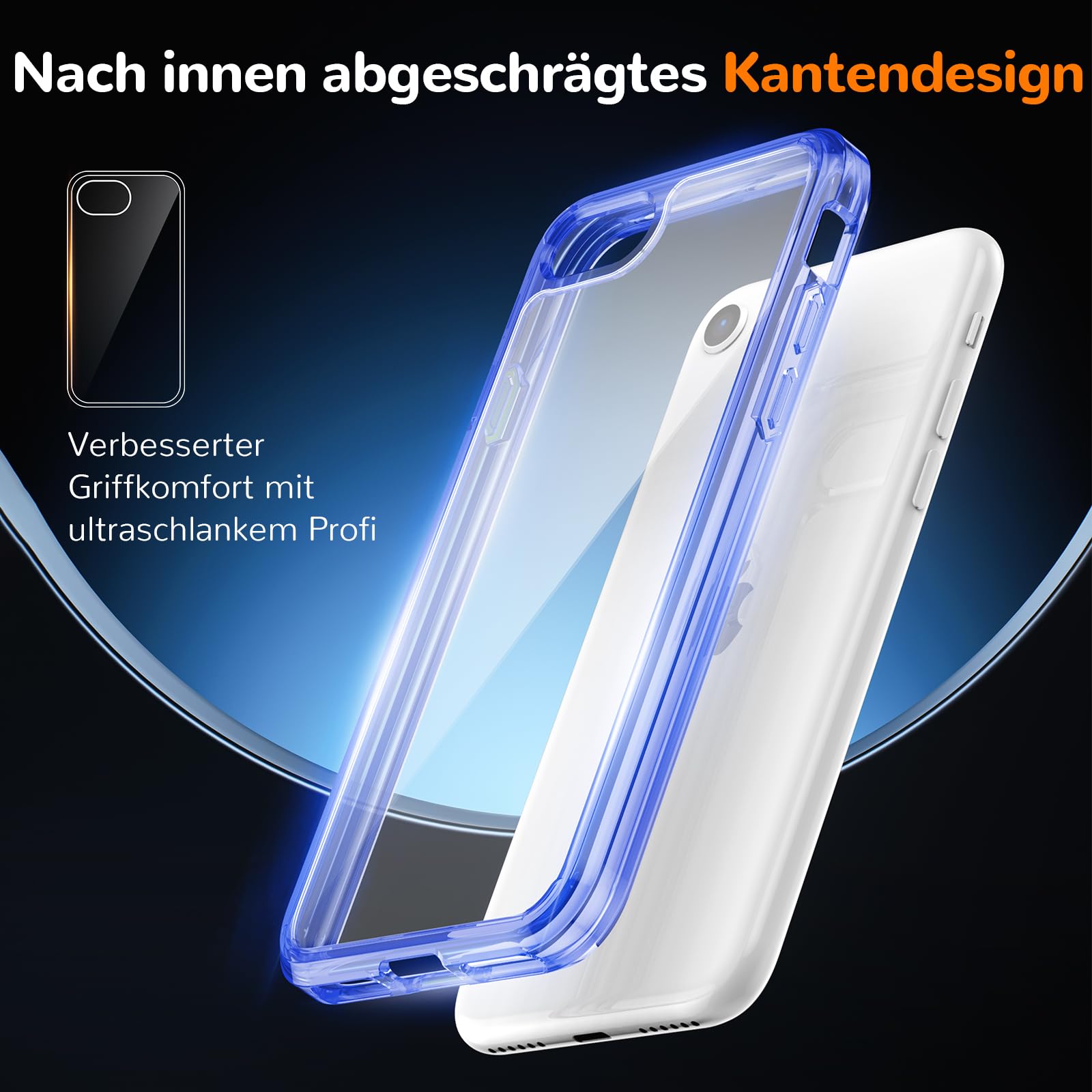 Clear Case for iPhone 15, Ultra Thin, Shockproof TPU Cover, Anti-Yellowing, Crystal Clear, Phone Case for Apple iPhone 15 - Clear — view 46