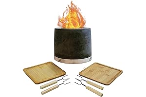Roundfire Tabletop Fire Pit - Your Cozy Oasis for Indoor & Outdoor Ambiance