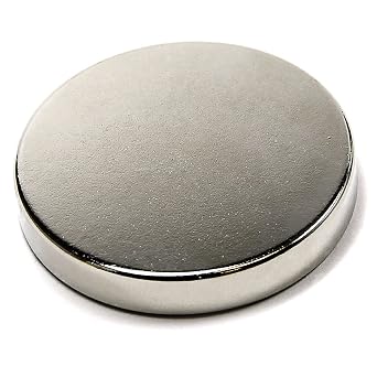 CMS MAGNETICS - 1-Piece N52 Neodymium Disc Magnet 1.5 Inch Diameter x 0.25 Inch Thick Rare Earth Round for Home Garage Office Projects