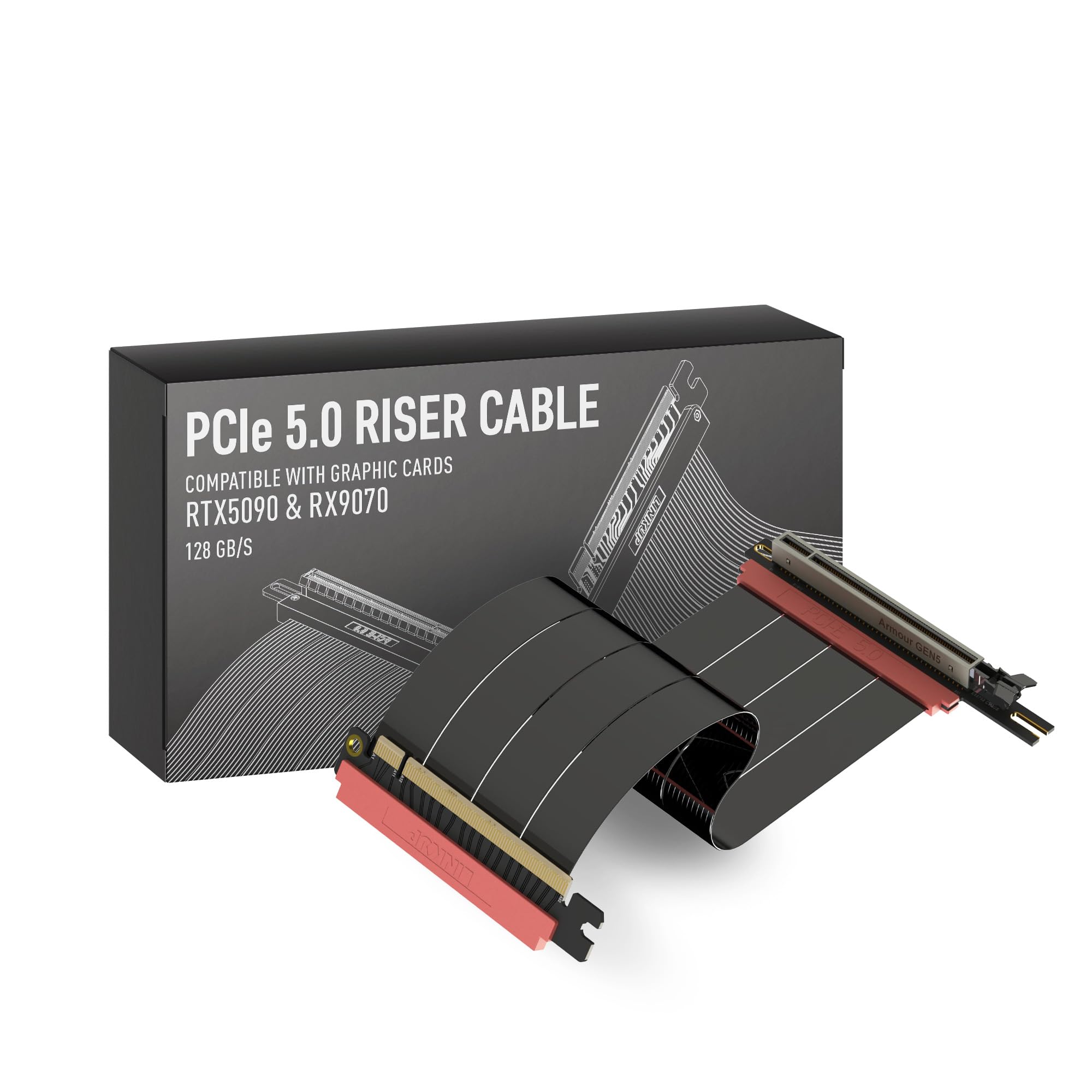 Amazon.co.jp: LINKUP - AVA5アーマー PCIE 5.0 ライザーケーブル