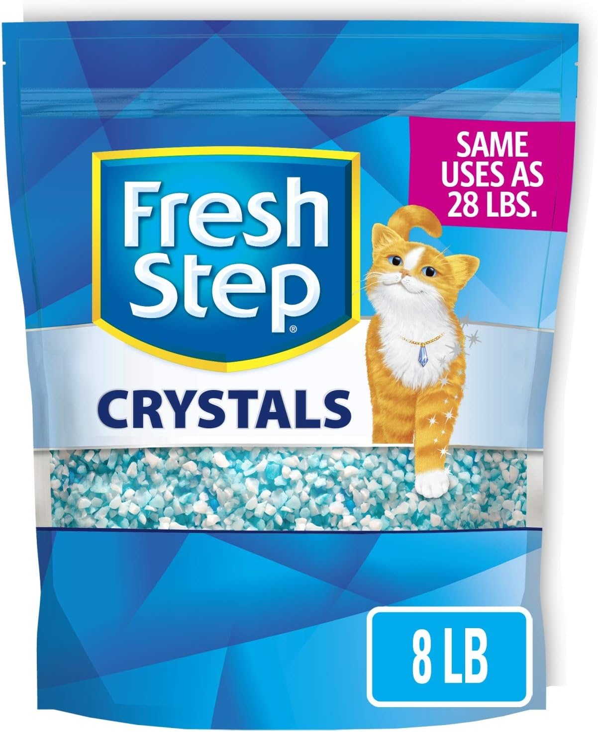 Crystals, Premium Cat Litter, Scented, 8 Pounds (Package May Vary)