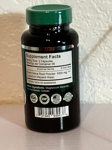 Miniatura 2 de Todo natural Consigue gluteos mas grandes y fuertes con maca XL capsulas naturales para aumentar el tamaño de tus gluteos maca negra XL Xtreme,