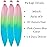 Pink Green Blue Braiding Hair Pre Stretched Colorful Synthetic Yaki Ez Braid Braiding Hair