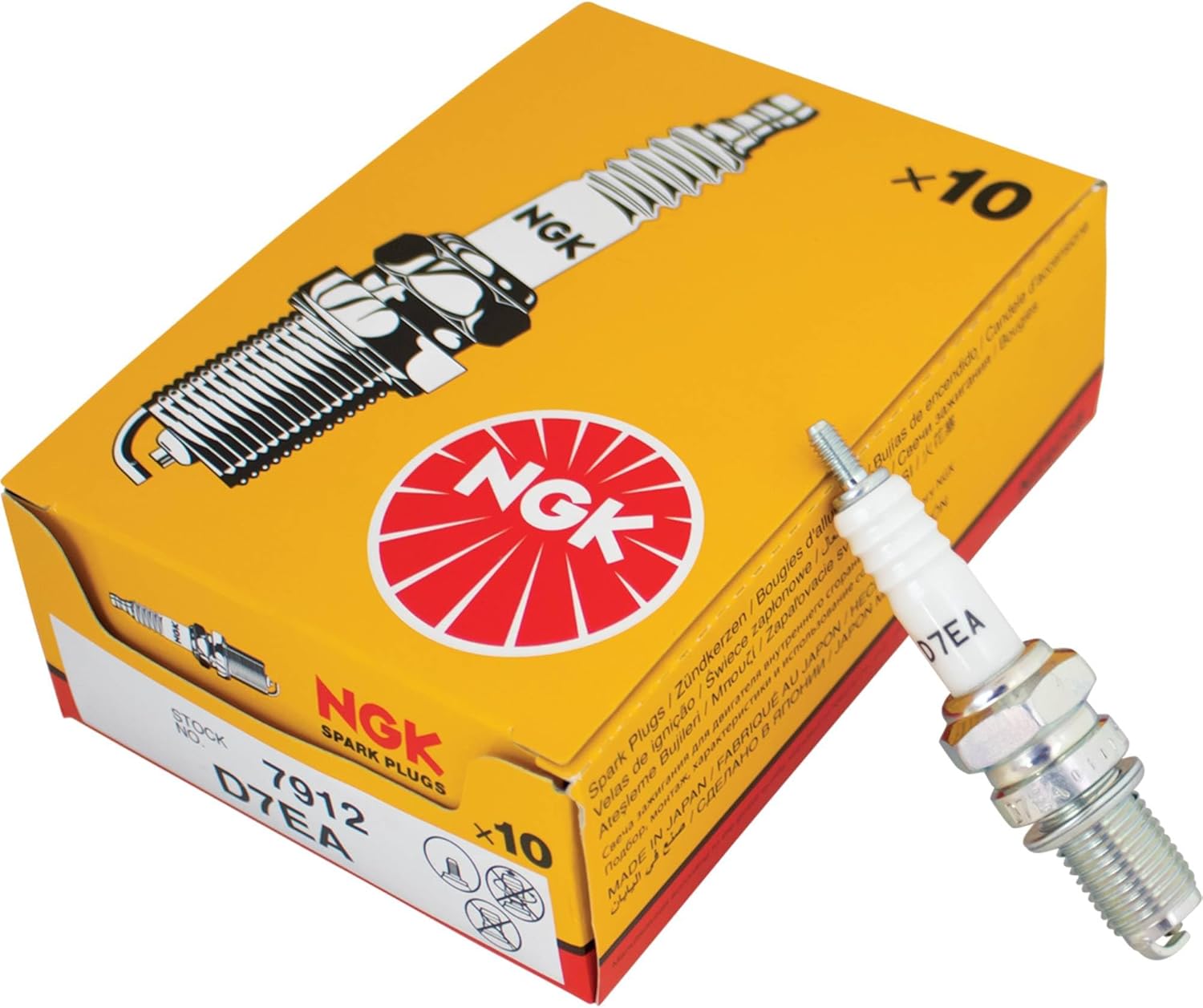 NGK 7912 Spark Plug D7Ea