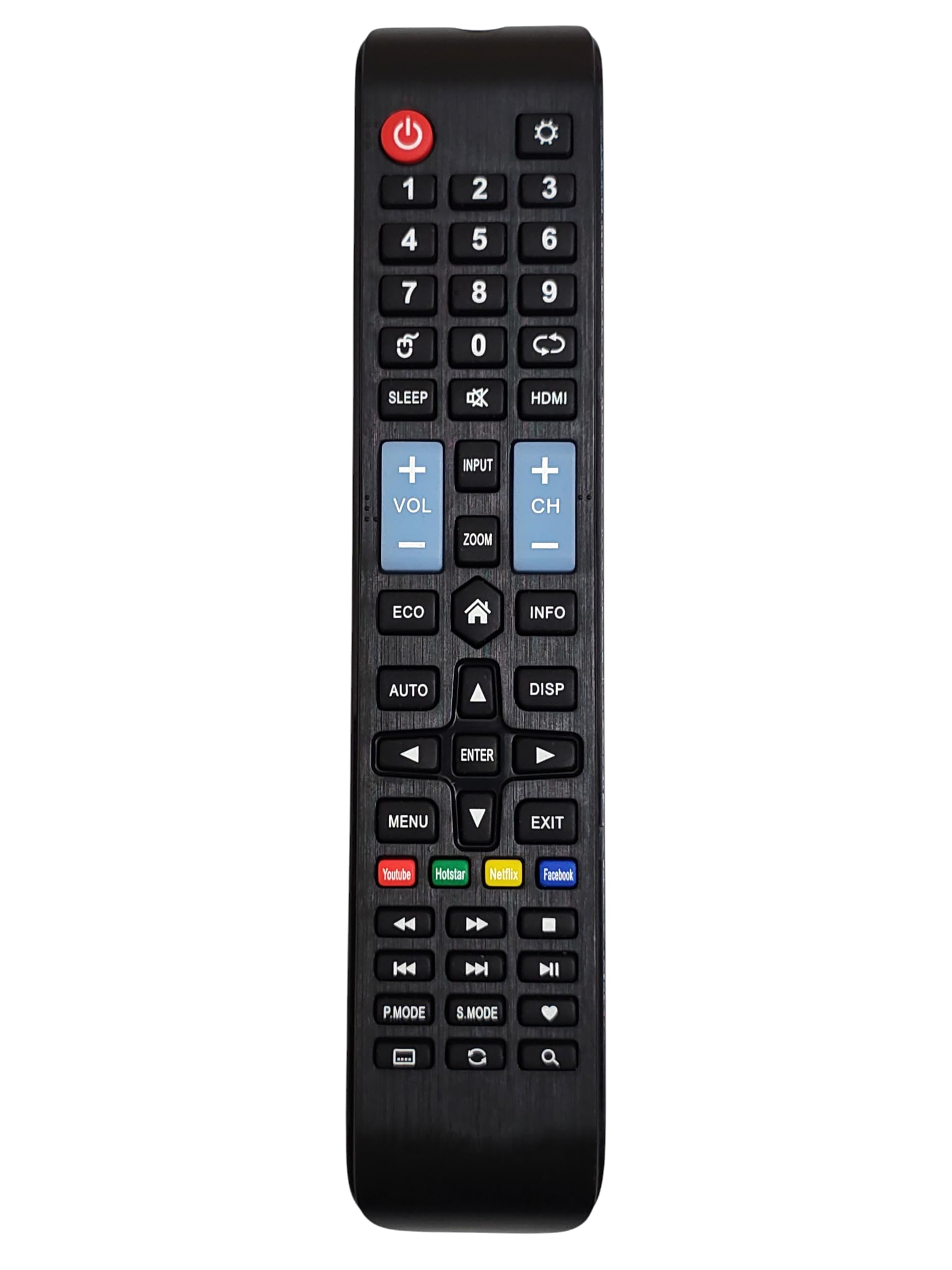 ERNIL Tv Remote Compatible for iBell Smart Led Tv with YouTube Hotstar Netflix Button (Exactly Remote Will Only Work)-picture-15