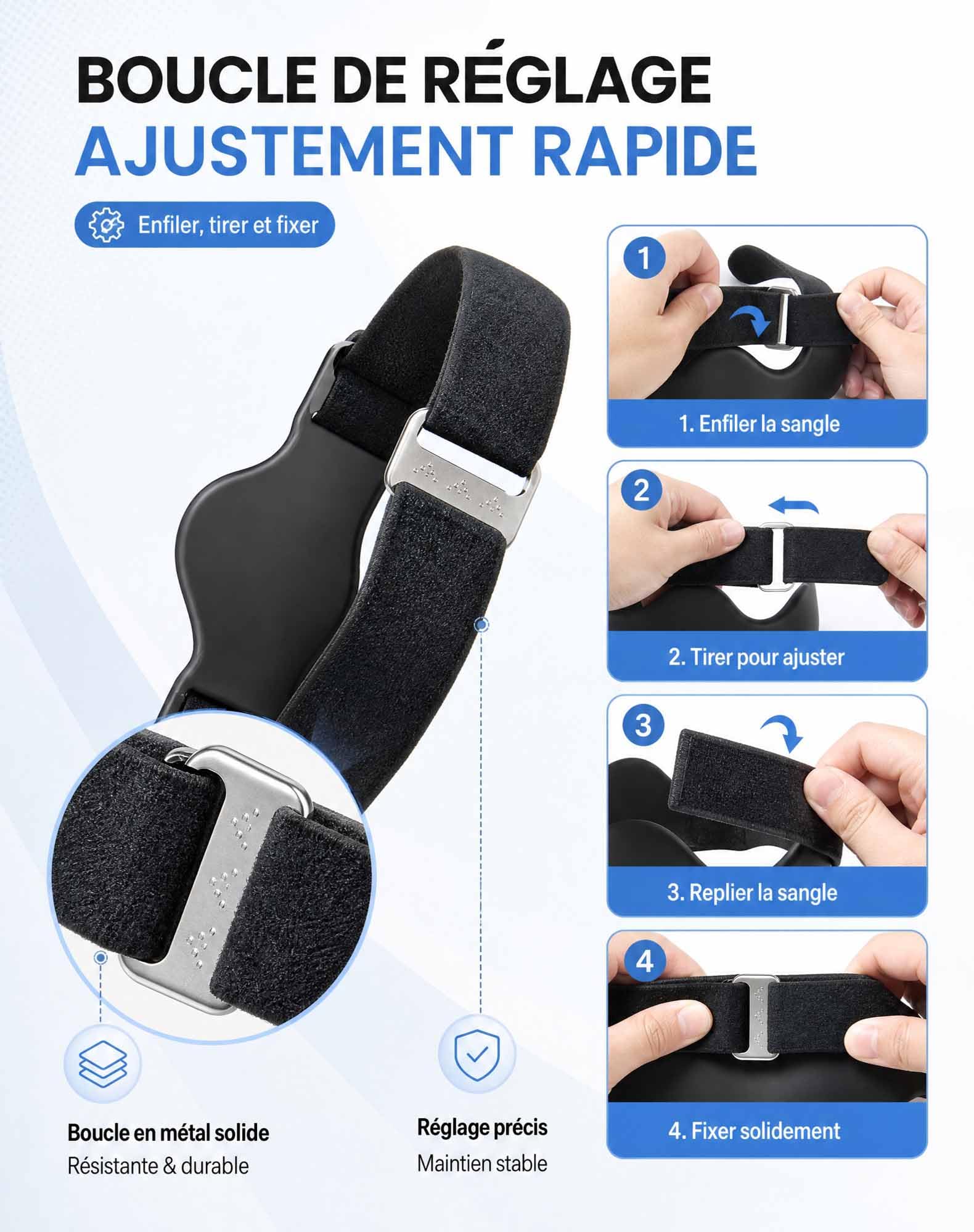 Kneeflex Verstellbare Kniebandage Für Stabilität Und Unterstützung (Grau,2)