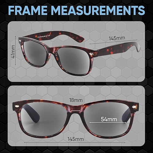 Miniatura 6 de Yogo Vision Reader Sunglasses for Women and Men, UV400 Tinted Reading Sunglasses 3-Pk