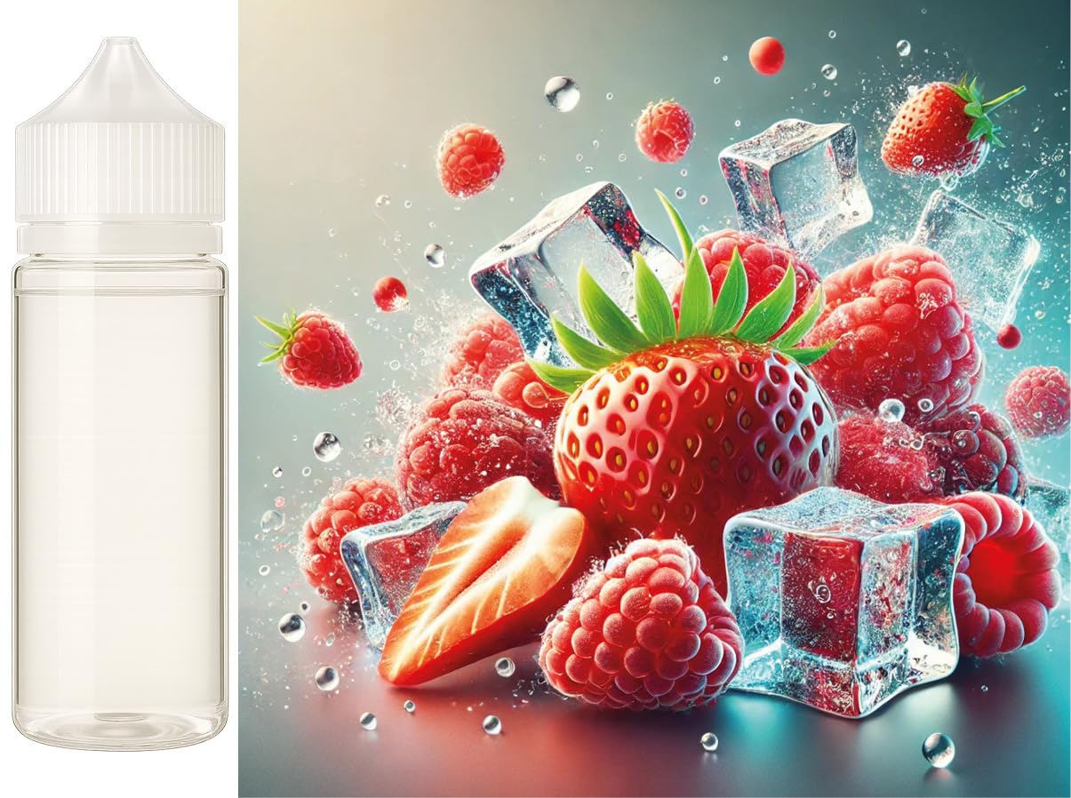 Raspberry Strawberry Freeze - Erdbeere, Himbeere Ice Aroma Konzentrat - Vegan - Sasami - 100ml