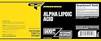 Vista 5 de Primaforce Ácido alfa lipoico 600 mg por porción, 240 cápsulas, 120 porciones