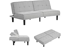 Convertible Sofa Futon Bed, Small Space Essential Solution