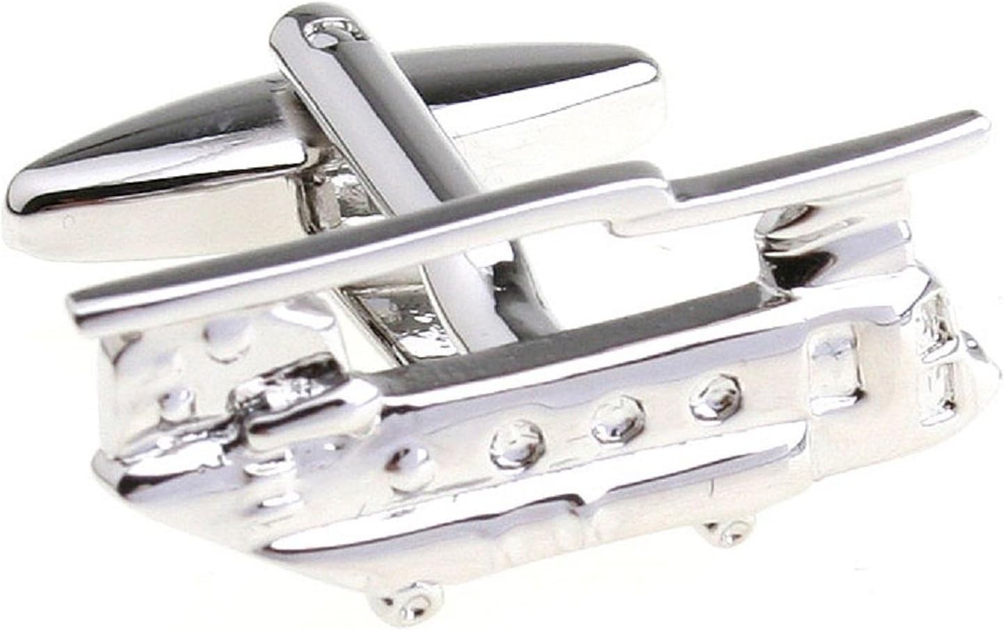 Inspire Jewelry Mens Helicopter Twin 2 Rotor Cufflinks with Presentation Gift Box Suit Wedding Business