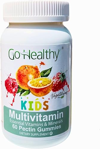 Miniatura 2 de Go Healthy - Gomitas multivitamínicas (1 botella) y gomitas de vitamina C (1 botella) para niños, niños pequeños, vegetarianos, kosher y halal, sin