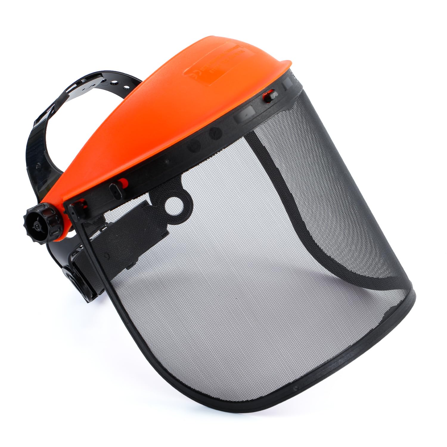 YARDMARIS Chainsaw Face Shield, Forestry Safety Helmet with Full Face Mesh Visor, Adjustable Headband, Good Ventilation