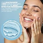 Eva Naturals Niacinamide Serum for Face with Zinc PCA & Botanical Hyaluronic Acid – Pore Minimizer, Dark Spot & Redness Relief, Skin Tone & Texture Support – Lightweight Cream Alternative (2 oz)