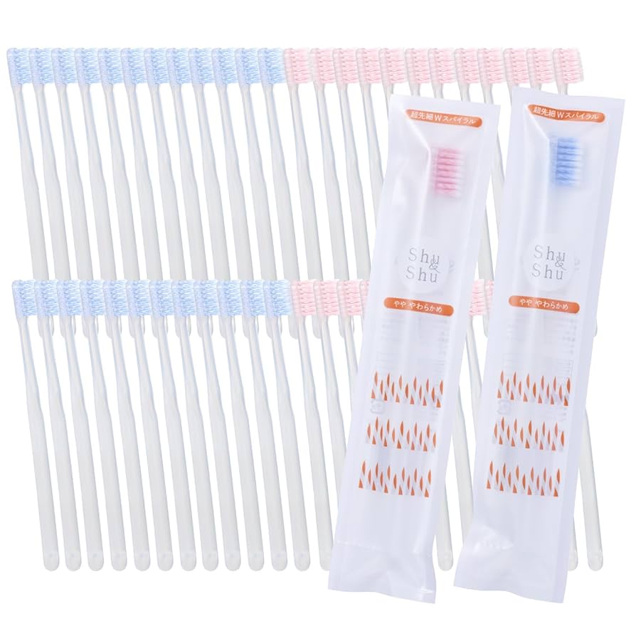 Amazon | Shu&Shu 歯ブラシ 超先細Wスパイラル/やややわらかめ