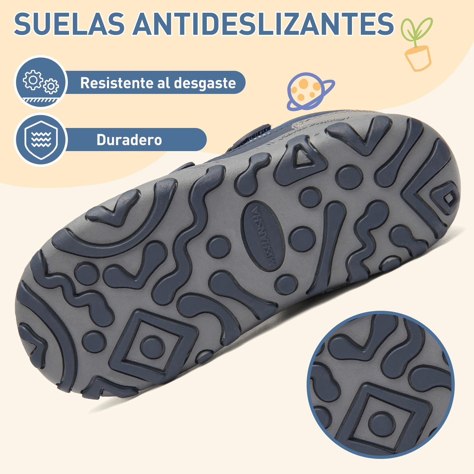 Mishansha Botas Nieves Niño Niña Antideslizante Azul 24EU | Cómodas, Cálidos, Resistente al agua, Trekking, Invierno, Caminar, Acampada, Zapatillas de Senderismo