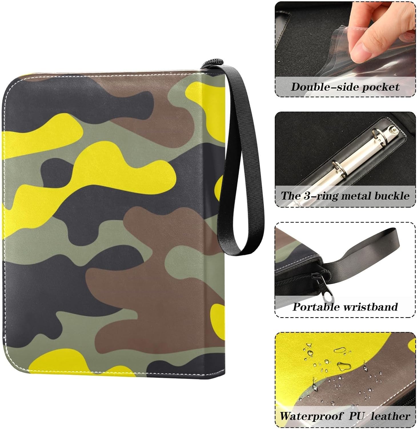 Porta Tarjetas Monedas Unisex Camuflaje Estilo Lona Cartera Monedero Porta Tarjeta De Crédito Porta Tarjetas Lona