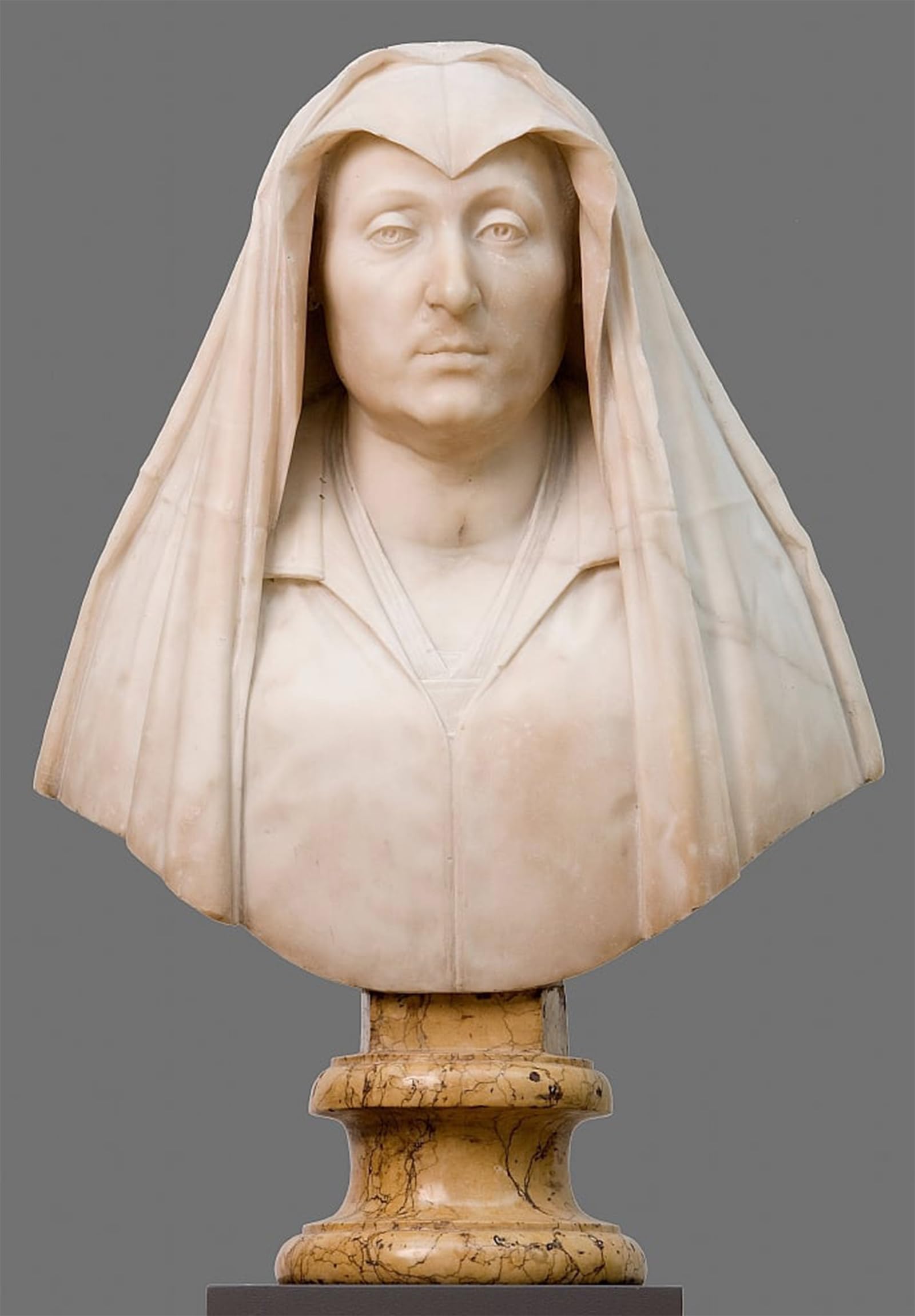 SERENDIPITP Vintage Picture Print on Canvas Wall Art Poster Bust of Camilla Barbadori Mother of Pope Viii Barberini by Gian Lorenzo Bernini Artwork Print Poster for Wall Decor 60x90cm