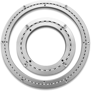 Lazy Susan Heavy Duty Swivel Ring Bearing 300 400 600 800 mm Tv Turntable Table Top Swivel Disc Rotatable with Ball Bearings for Table Tops Made of Glass Wood and Marble