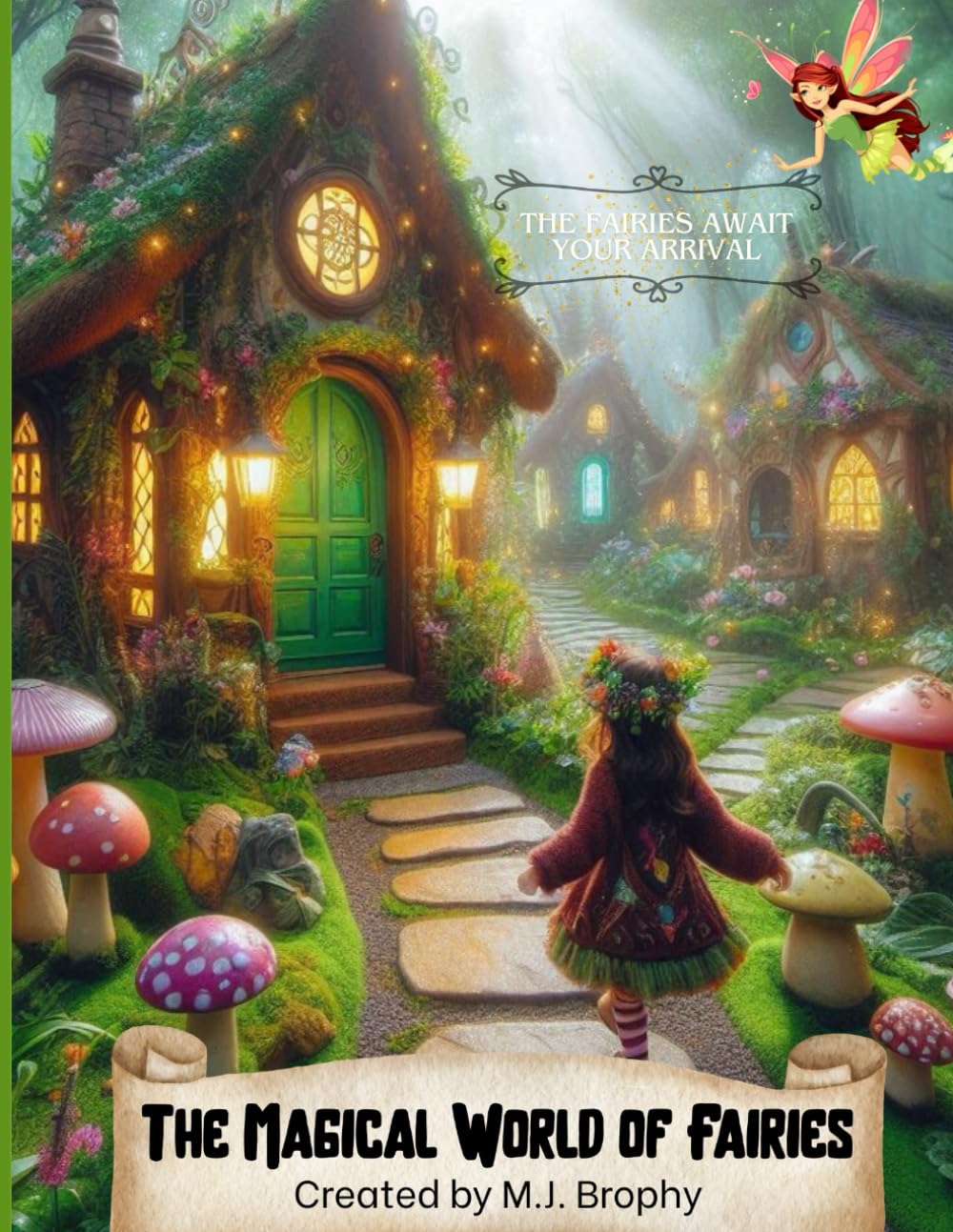 The Magical World of Fairies: Coloring Book for Adults and Teens
