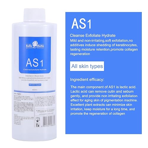 Miniatura 2 de bonnybeauty AS1 SA2 AO3 Salón de belleza profesional Dermoabrasión solución facial Cuidado de la piel Aqua Peeling Suero para máquina facial 13.5 fl
