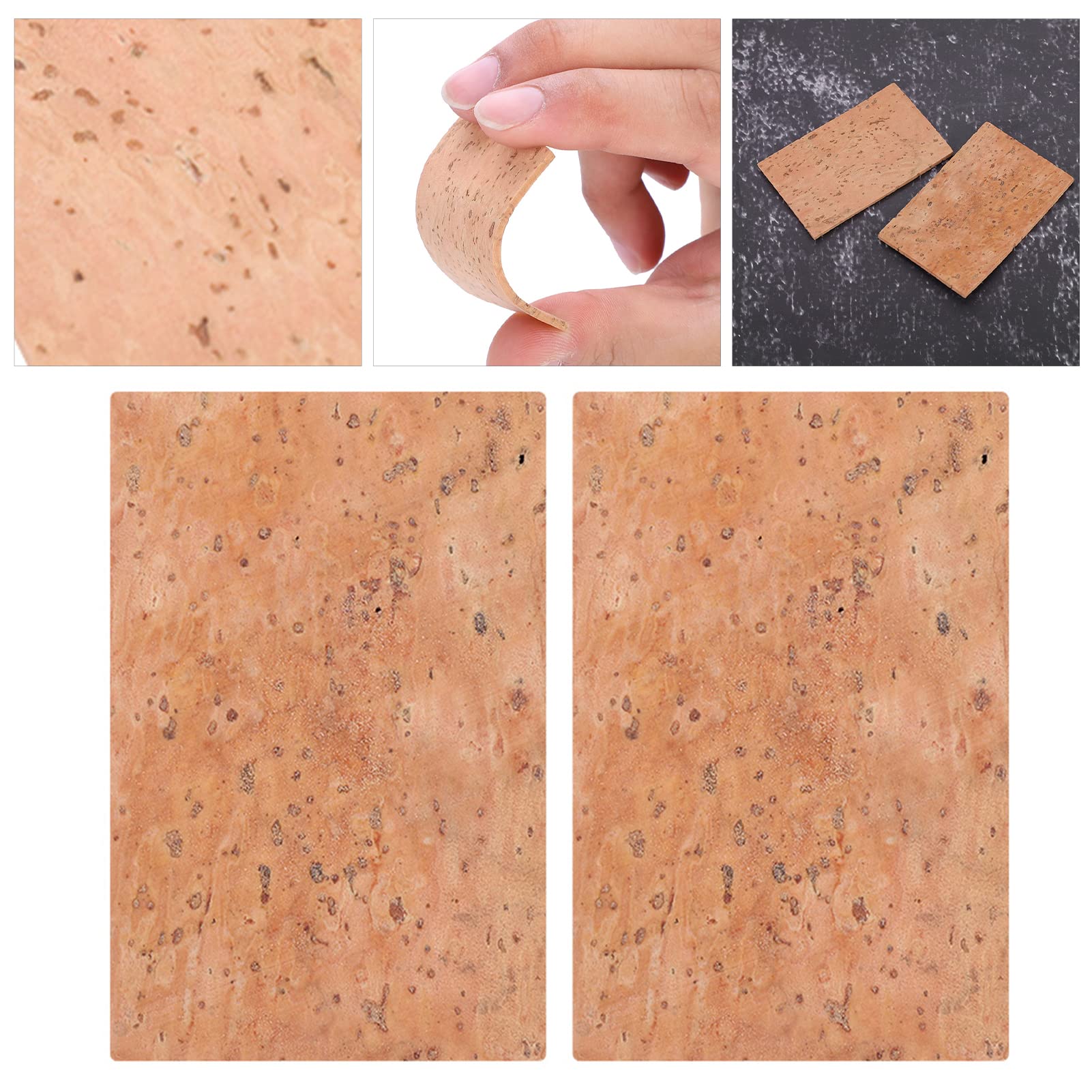 Kudoo Korek saksofonowy, korek na szyję, cienki korek tenorowy, 6 * 4 cm 2 szt. do saksofonu