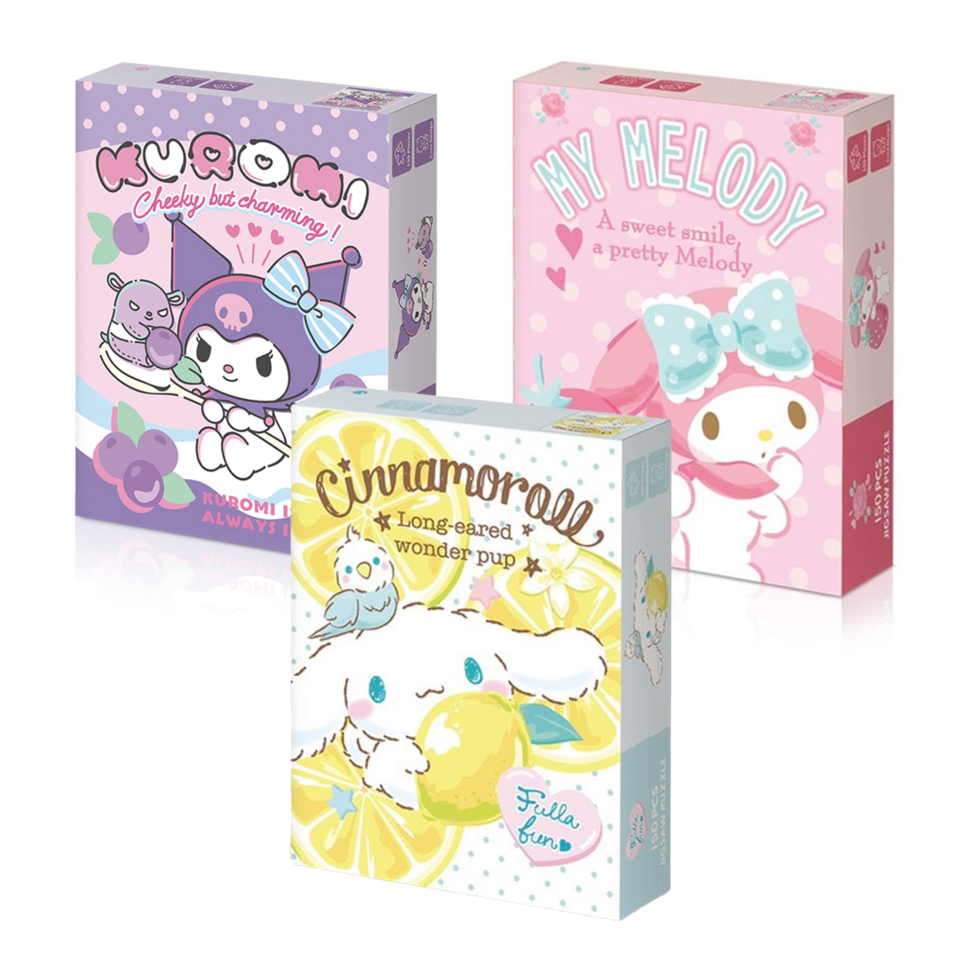 Amazon.com: Jigsaw Puzzle Kuromi 150pcs - Games for Family Bonding