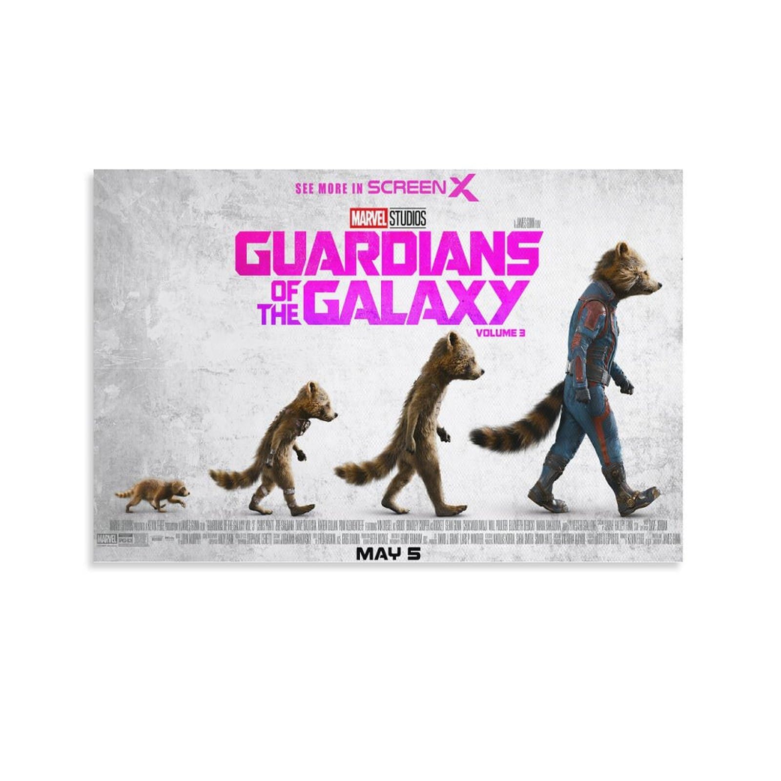 Amazon｜ガーディアンズ・オブ・ギャラクシーVOLUME 3 映画のポスター