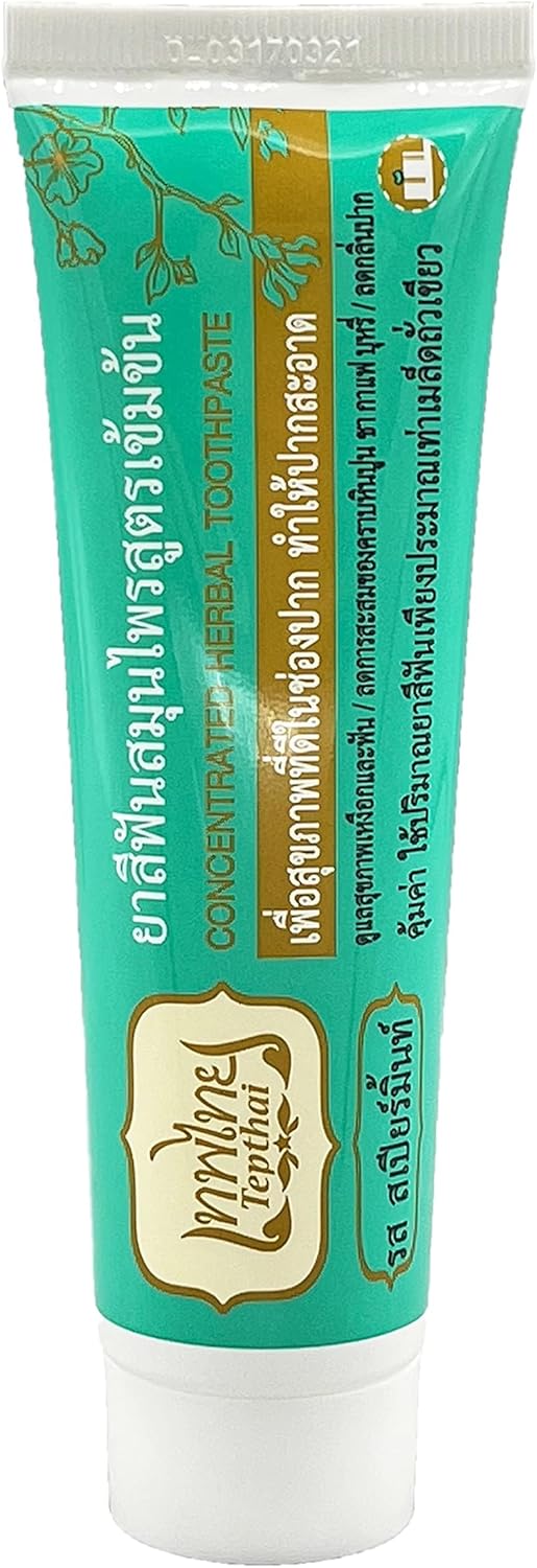 Concentrated Herbal Toothpaste, Spearmint Flavor, 70 g. (Pack of 3)