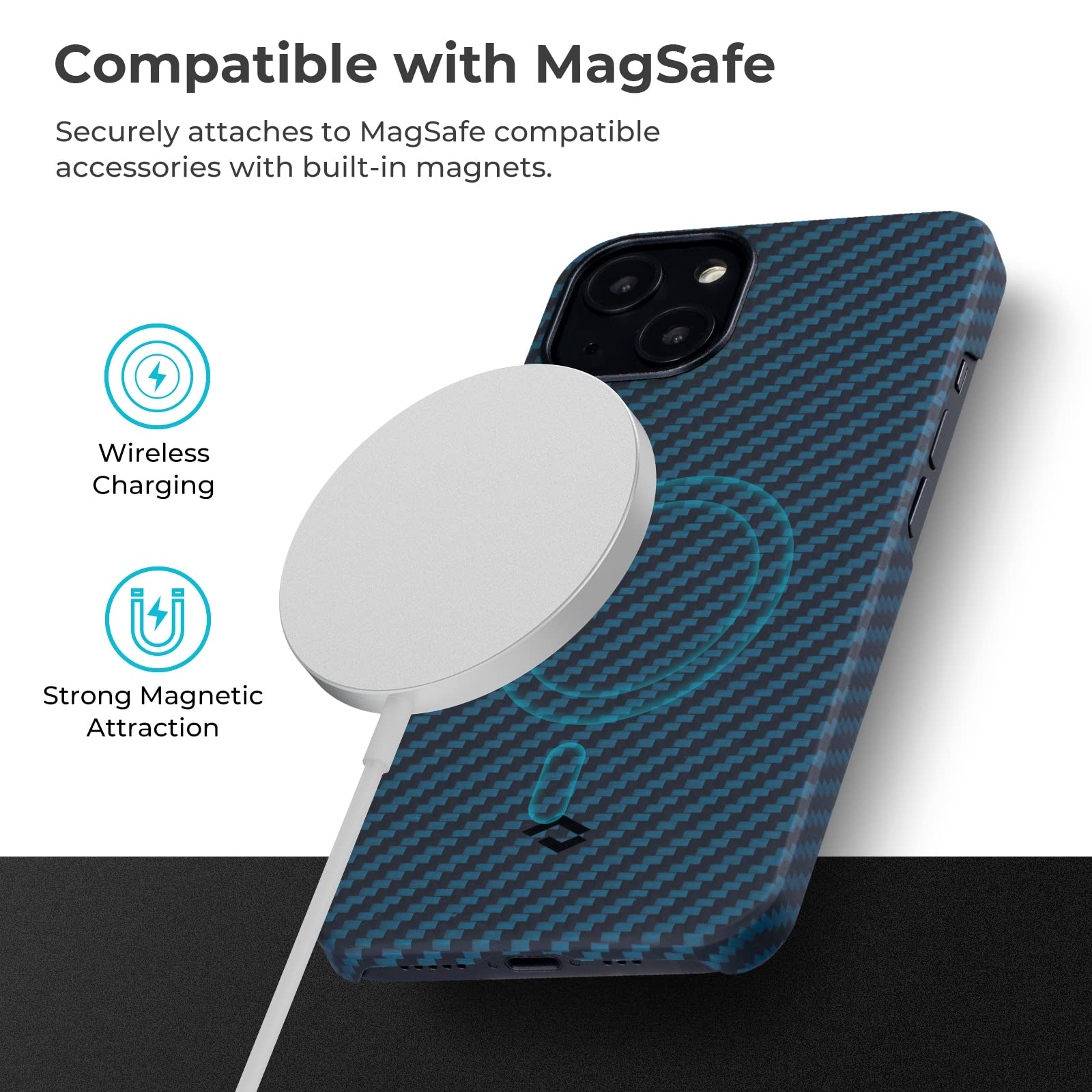 PITAKA iPhone 13mini用　MagSafe対応 Amazon.co.jp: 「PITAKA」iPhone 13 Pro Max 対応 ケース MagEZ