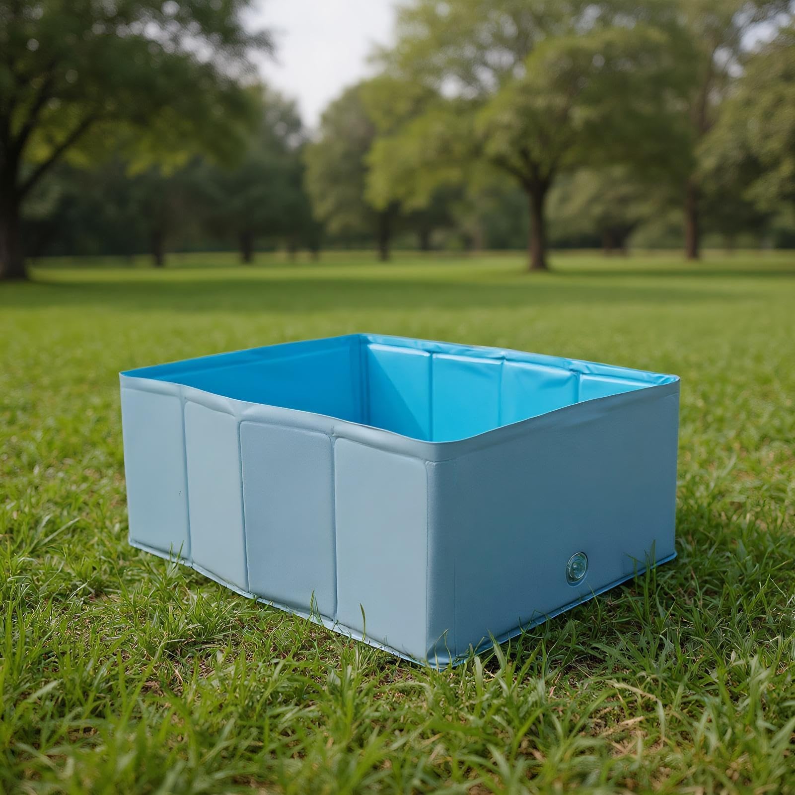 Piscina De Baño Para Mascotas Piscina Plegable De PVC Para Mascotas | Bañera Portátil para Mascotas Cachorros para Casa Jardín Exterior Césped Camping Patio